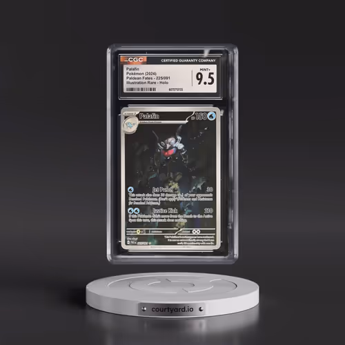 2024 Pokémon Paf EN-Paldean Fates #225 Palafin - Illustration Rare (CGC 9.5 MINT+)