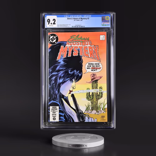 Elvira's House of Mystery #3 CGC 9.2 White Pages (DC Comics, 5/86) - Universal