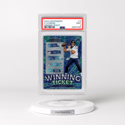 2023 Panini Contenders Winning Ticket #19 CJ Stroud (PSA 9 MINT)