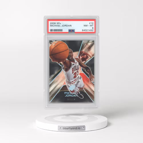 2006 Spx #12 Michael Jordan (PSA 8 NM-MT)