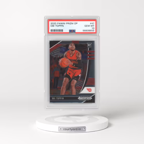 2020 Panini Prizm Draft Picks #47 Obi Toppin (PSA 10 GEM MINT)