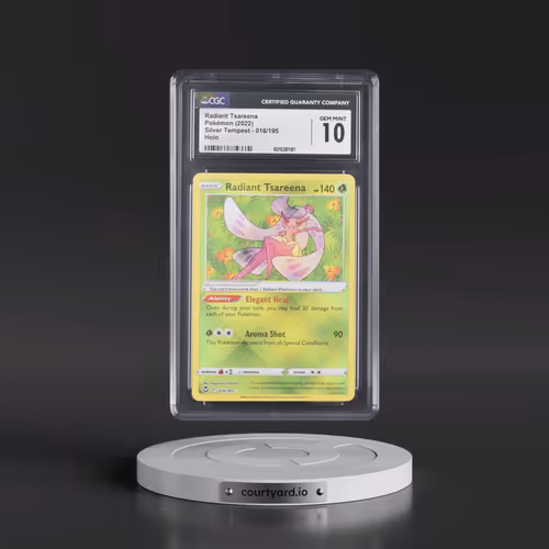 2022 Silver Tempest #016/195 Radiant Tsareena - Holo (CGC 10 GEM MINT)