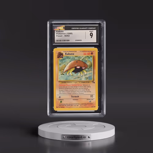 1999 Fossil #50/62 Kabuto (CGC 9 MINT)