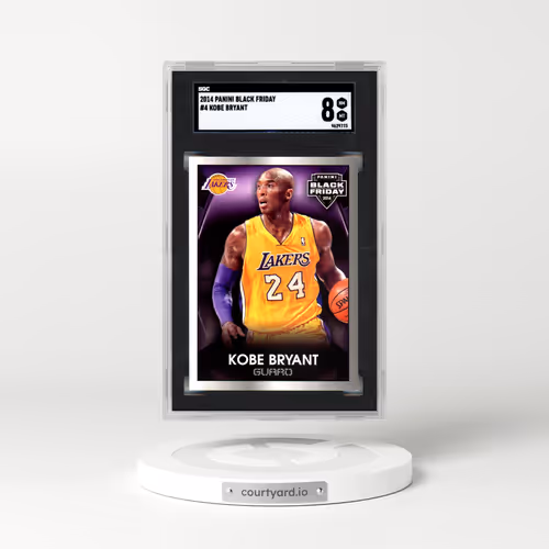 2014 Panini Black Friday #4 Kobe Bryant (SGC 8 NM-MT)