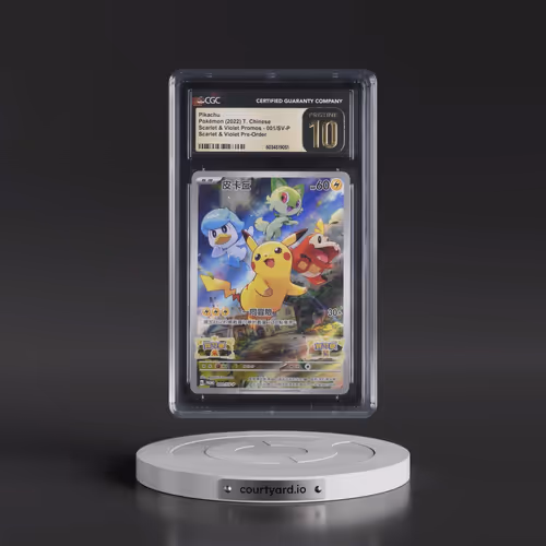 2022 Scarlet & Violet Promos - Traditional #001/SV-P Pikachu - Scarlet & Violet Pre-Order (Holo)