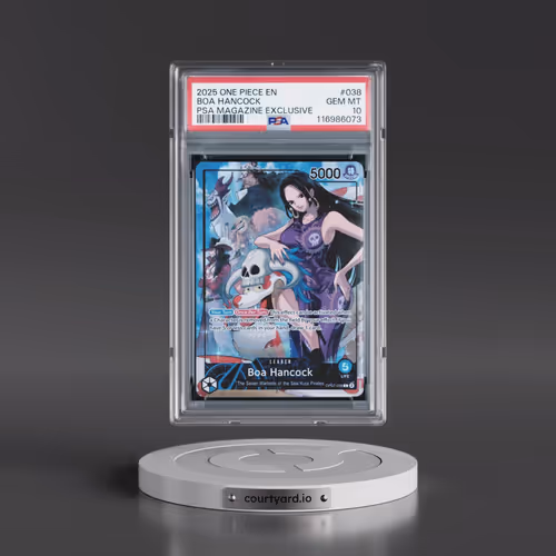 2025 One Piece Promos #038 Boa Hancock - PSA Magazine Exclusive (PSA 10 GEM MINT)