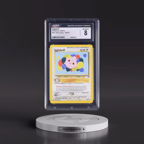 2001 Neo Discovery #40/75 Igglybuff (CGC 8 NM-MT)