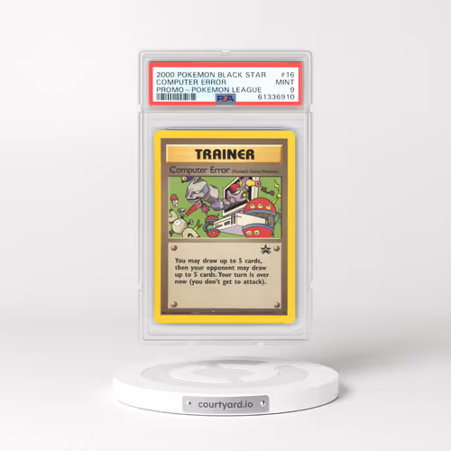 1999 Black Star Promos #16 Computer Error (PSA 9 MINT)
