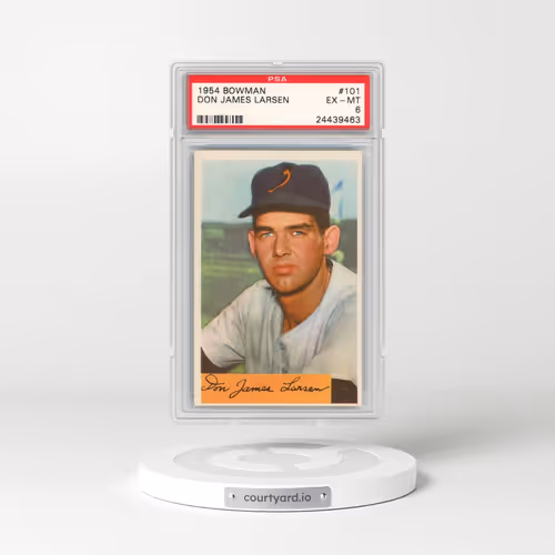 1954 Bowman #101 Don James Larsen (PSA 6 EX-MT)