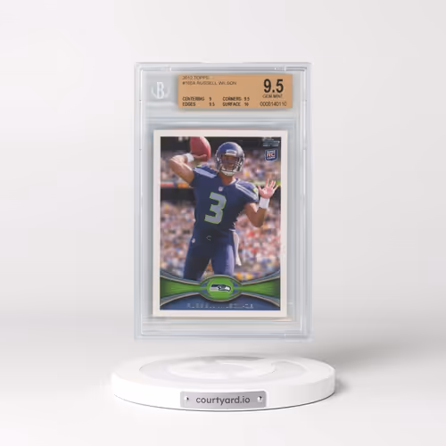 2012 Topps #165 Russell Wilson (BGS 9.5 GEM MINT)