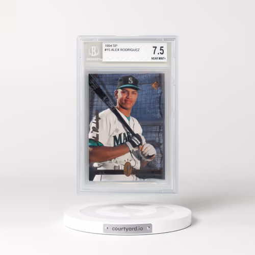1994 SP #15 Alex Rodriguez - Foil (BGS 7.5 NM+)