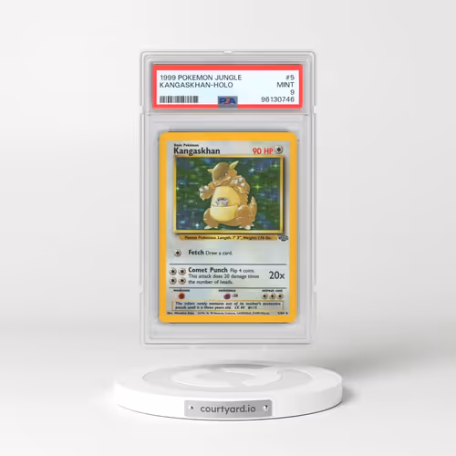 1999 Pokémon Jungle #5 Kangaskhan - Holo (PSA 9 MINT)