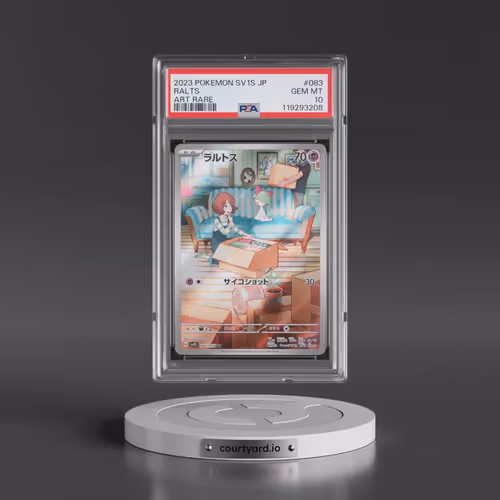2023 Pokémon Sv1s-Scarlet EX #083 Ralts - Art Rare (PSA 10 GEM MINT)