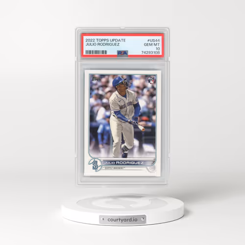 2022 Topps Update #US44 Julio Rodriguez (PSA 10 GEM MINT)