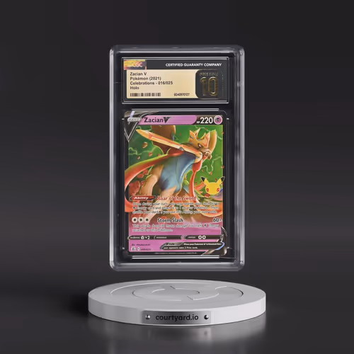 2021 Celebrations #016/025 Zacian V - Holo (CGC 10 PRISTINE)