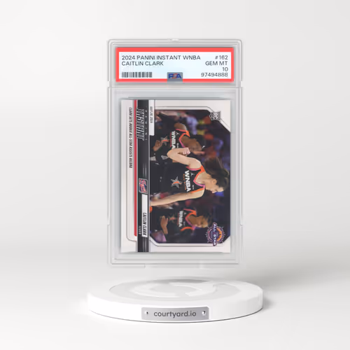 2024 Panini Instant WNBA #162 Caitlin Clark (PSA 10 GEM MINT)