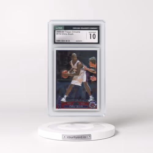 2003 Topps Chrome #114 Chris Bosh (CGC 10 GEM MINT)