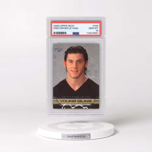 2006 Upper Deck #240 Kristopher Letang (PSA 10 GEM MINT)