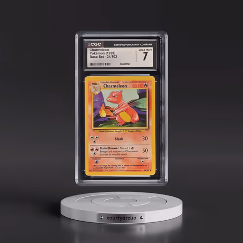 1999 Base Set #24/102 Charmeleon (CGC 7 NM)