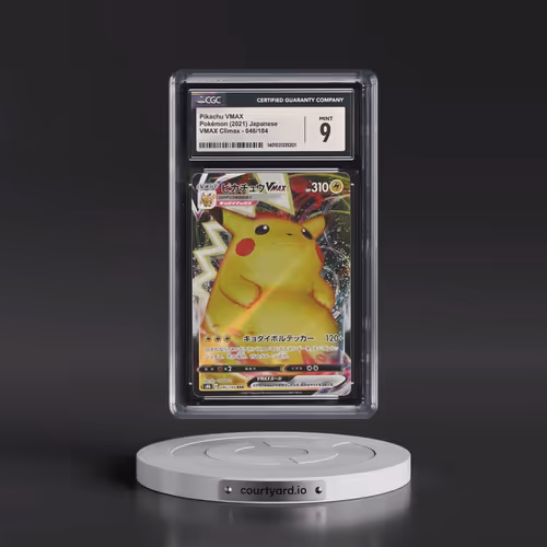 2021 VMAX Climax #046/184 Pikachu VMAX - Holo (CGC 9 MINT)