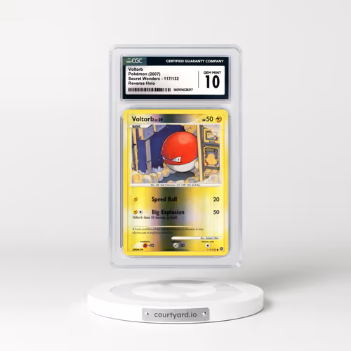2007 Secret Wonders #117 Voltorb - Holo (CGC 10 GEM MINT)