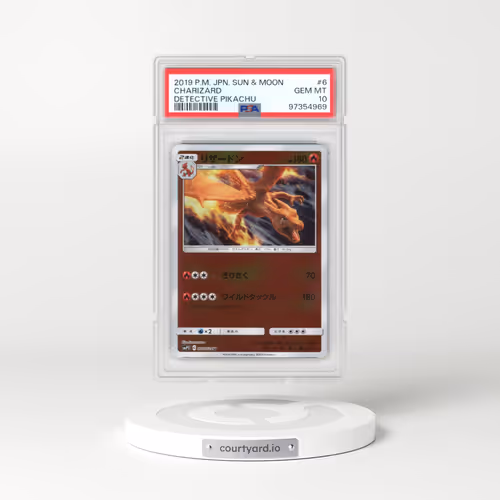 2019 Movie Pack Detective Pikachu #6 Charizard - Reverse Holo (PSA 10 GEM MINT)