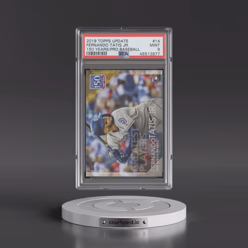 2019 Topps Update 150 Years of Professional Baseball #14 Fernando Tatis Jr. (PSA 9 MINT)