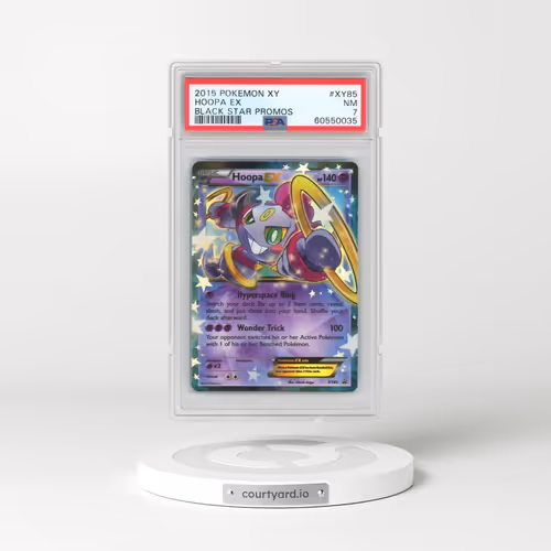 2015 Pokémon XY Black Star Promos #XY85 Hoopa EX - Holo (PSA 7 NM)