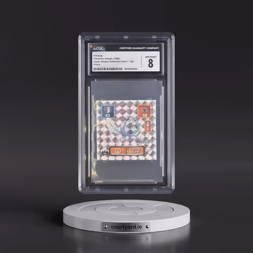 1996 Hyper Sticker Collection Part 1 (1996) #168 Poliwag - Prism (CGC 8 NM-MT)