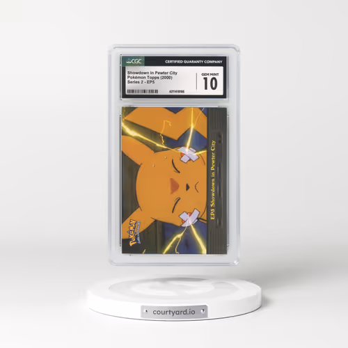 1999 Series 2 (Oval Nintendo Seal) #EP5 Showdown in Pewter City (CGC 10 GEM MINT)