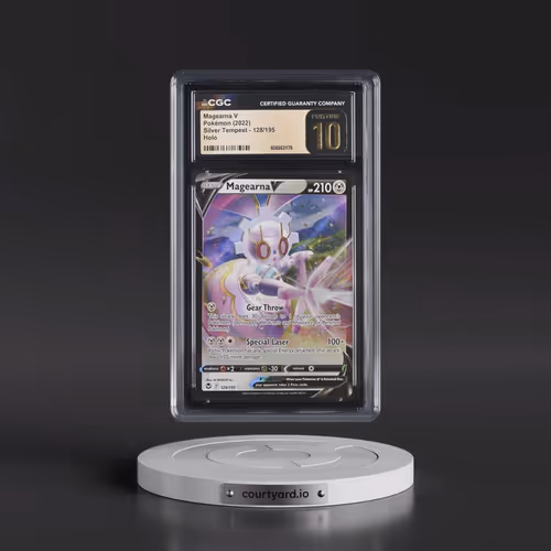 2022 Silver Tempest #128/195 Magearna V - Holo (CGC 10 PRISTINE)