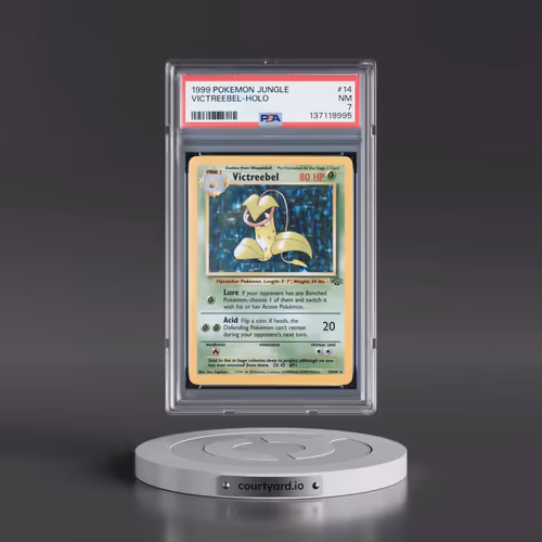 1999 Pokémon Jungle #14 Victreebel - Holo (PSA 7 NM)