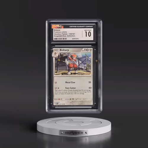 2024 Pokémon Obf EN-Obsidian Flames #149 Bisharp - Shrouded Fable Illustration Collection (CGC 10 GE