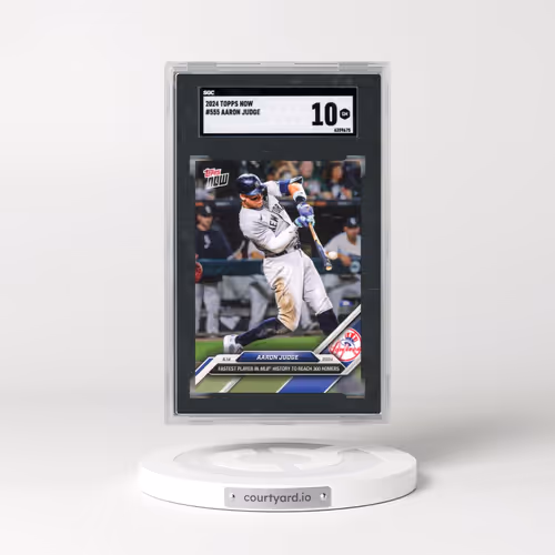 2024 Topps Now #555 Aaron Judge (SGC 10 GEM MINT)
