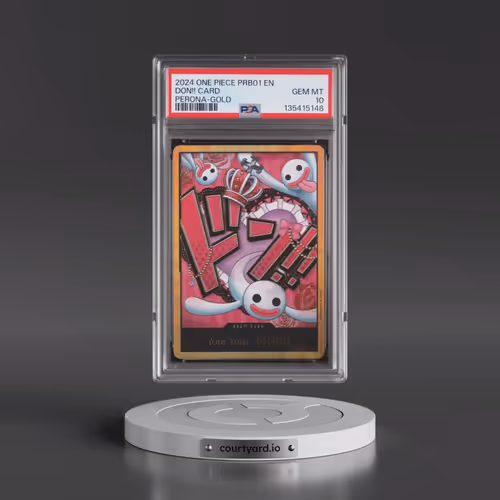 2024 One Piece PRB01-Premium Booster -One Piece Card the Best Don!! Card - Perona-Gold (PSA 10 GEM M