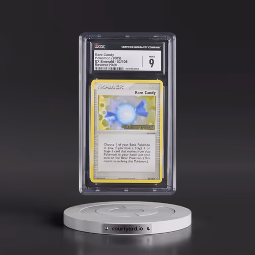 2005 EX Emerald #83/106 Rare Candy - Reverse Holo (CGC 9 MINT)