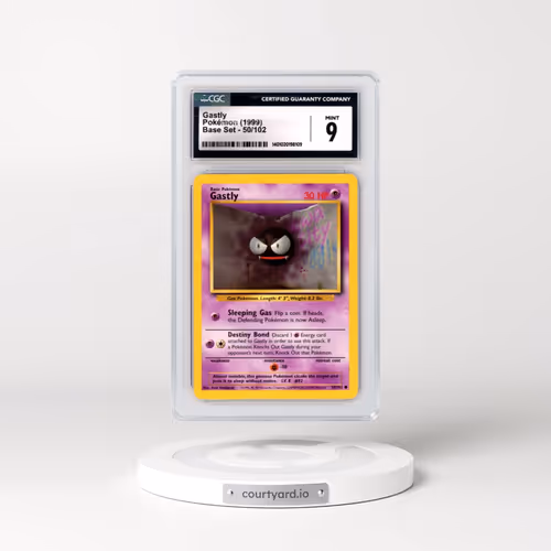 1999 Base Set #50/102 Gastly (CGC 9 MINT)
