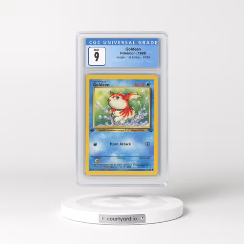 1999 Jungle #53/64 Goldeen - 1st Edition 1st Edition (CGC 9 MINT)