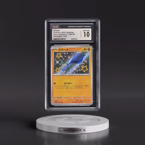 2023 Shiny Treasure ex #286/190 Glimmet - Shiny Rare Holo (CGC 10 GEM MINT)