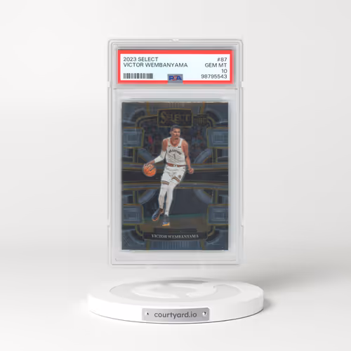 2023 Panini Select #87 Victor Wembanyama (PSA 10 GEM MINT)