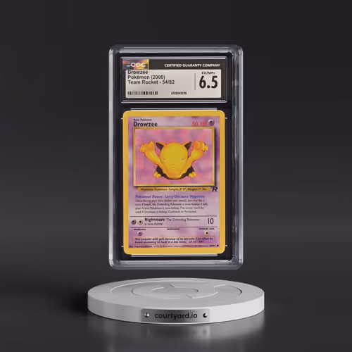 1999 Team Rocket #54/82 Drowzee (CGC 6.5 EX-NM+)