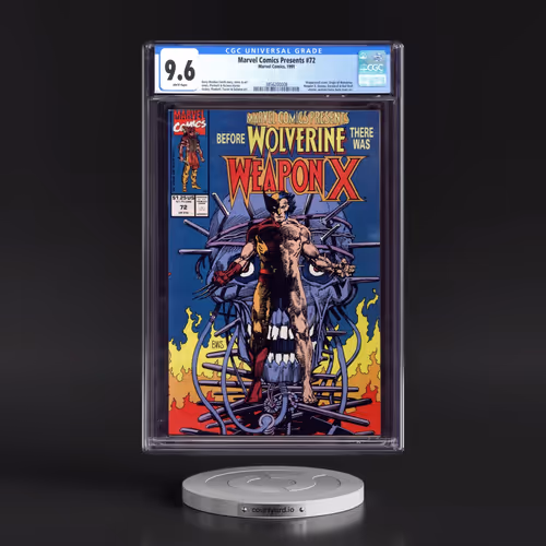 Marvel Comics Presents #72 CGC 9.6 White Pages (Marvel Comics, 1991)