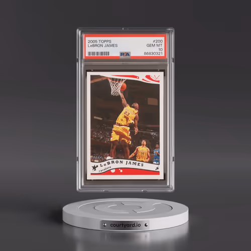 2005 Topps #200 LeBron James (PSA 10 GEM MINT)
