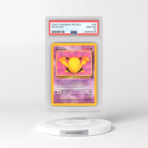 1999 Team Rocket #54 Drowzee (PSA 10 GEM MINT)