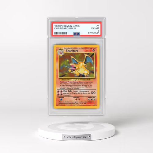 1999 Pokémon Game #4 Charizard - Holo (PSA 6 EX-MT)