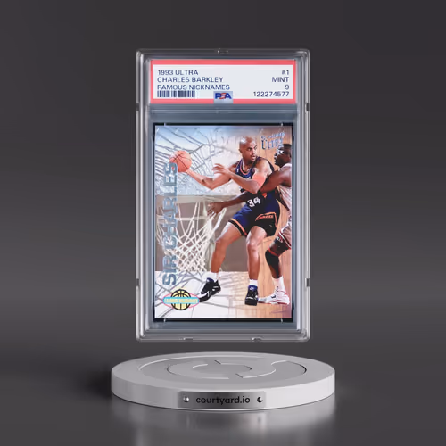 1993 Ultra Famous Nicknames #1 Charles Barkley (PSA 9 MINT)