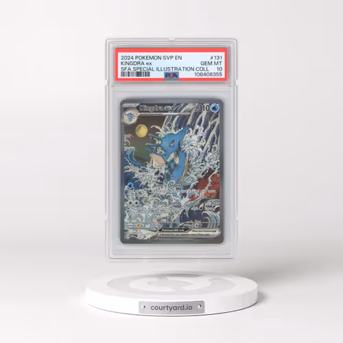 2024 Pokémon Svp EN-SV Black Star Promo #131 Kingdra EX - Holo Shrouded Fable Special Illustration C