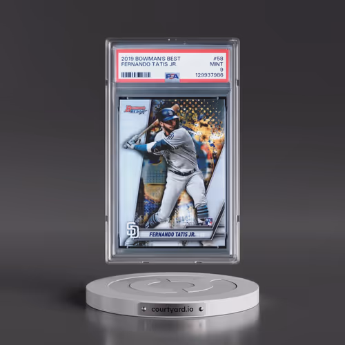 2019 Bowman's Best #58 Fernando Tatis Jr. (PSA 9 MINT)