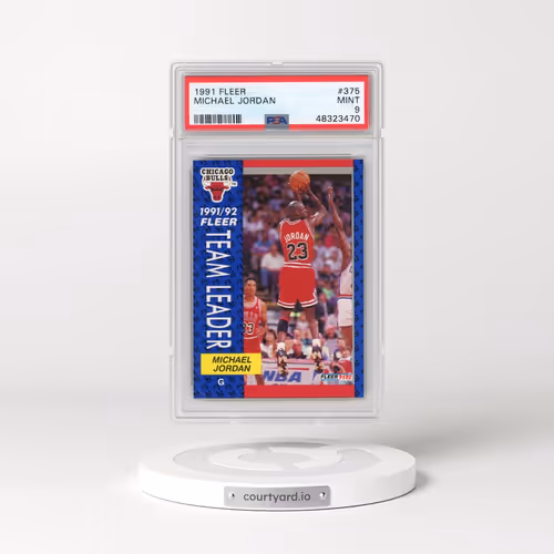 1991 Fleer #375 Michael Jordan (PSA 9 MINT)