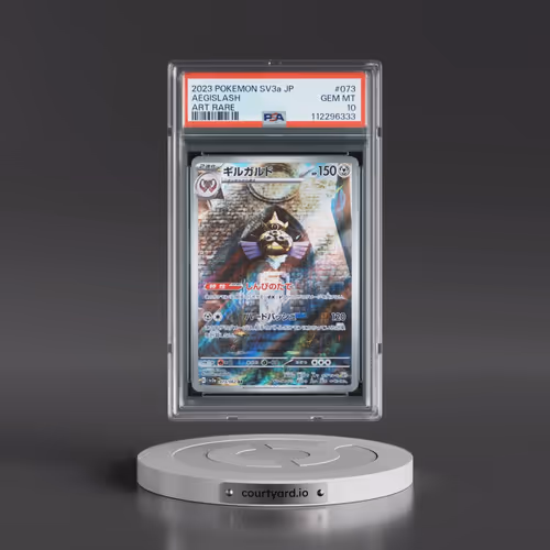 2023 Pokémon Sv3a-Raging Surf #073 Aegislash - Art Rare (PSA 10 GEM MINT)